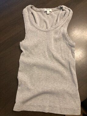 Agolde grey tank top